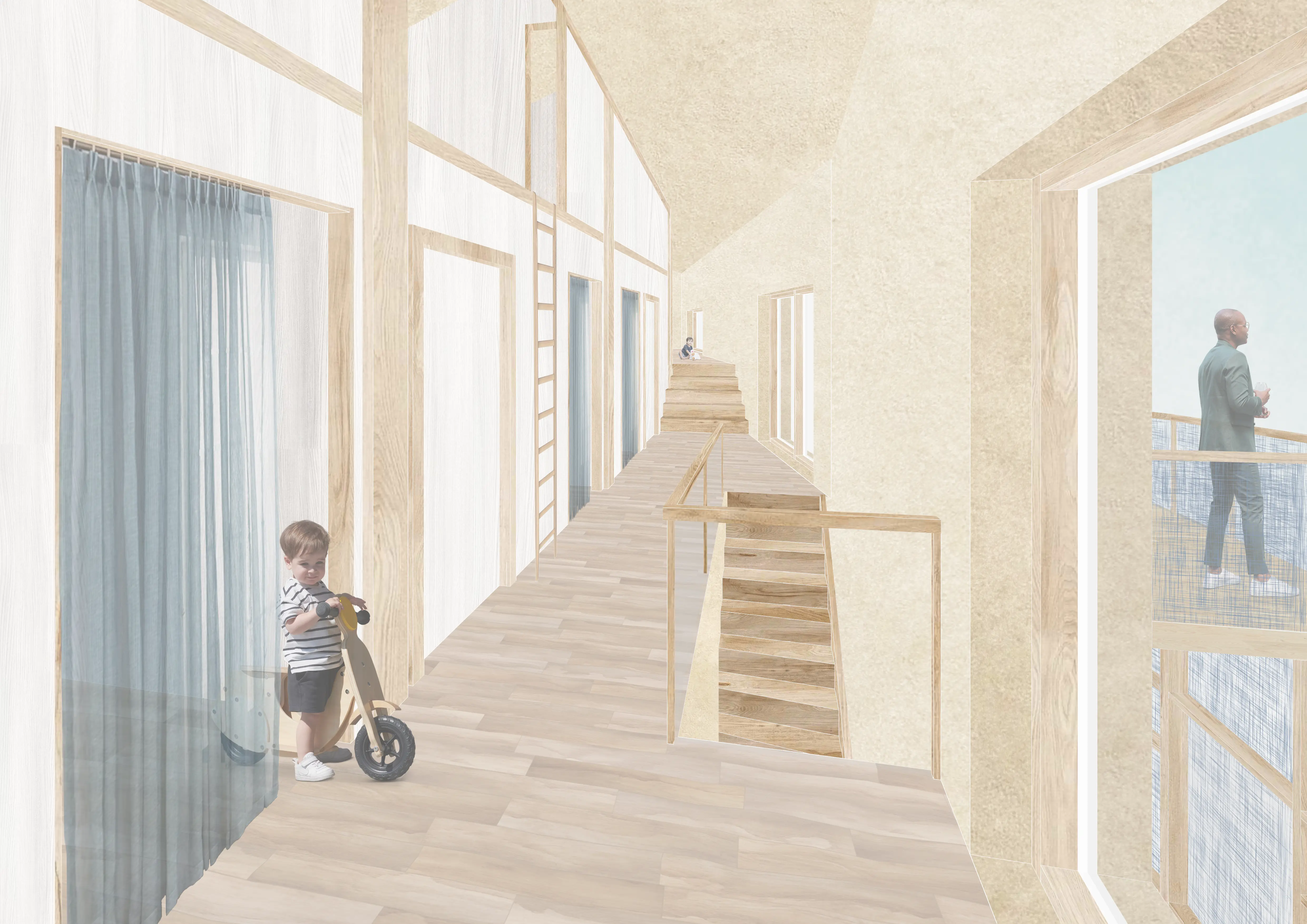 Collage 3 atelierwoning